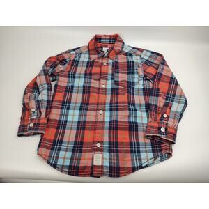 Boys Carters Button Down Shirt, Size 4T